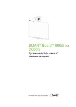 SMART Technologies UF75 (i5 systems) Mode d'emploi