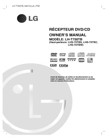 LG LH-T750TB Manuel du propriétaire | Fixfr