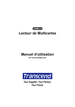 Transcend TS0MFLRD7 Manuel utilisateur