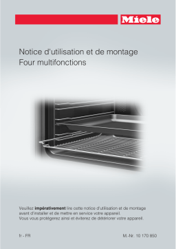 Miele H 2661-1 BP Manuel utilisateur