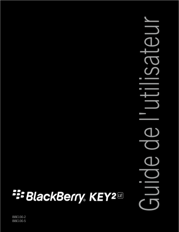 Blackberry KEY2 LE Mode d'emploi | Fixfr