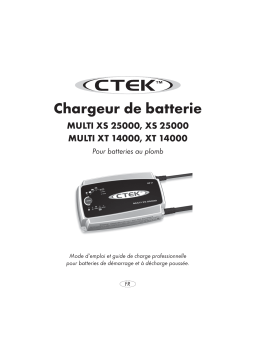 CTEK XT 14000 EU Manuel du propriétaire