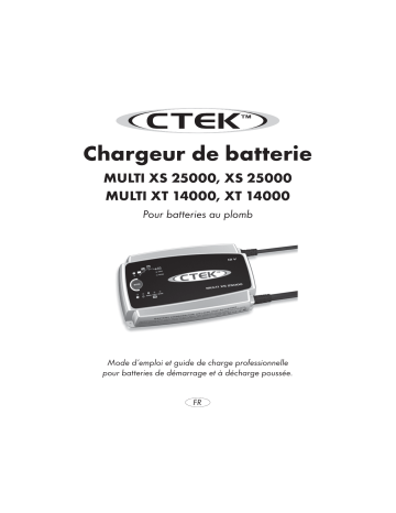 CTEK XT 14000 EU Manuel du propriétaire | Fixfr