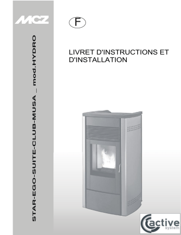 Manuel du propriétaire | MCZ Club Hydro Manuel utilisateur | Fixfr