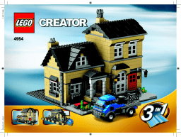 Lego 4954 Model Townhouse Manuel utilisateur