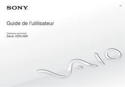 Sony VAIO VGN-NW21EFS Manuel utilisateur