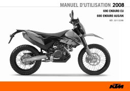 KTM 690 SMC Manuel utilisateur