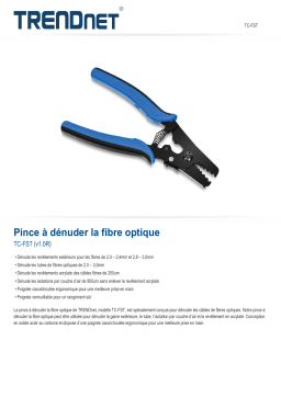 Trendnet TC-FST Fiber Optic Stripping Tool Fiche technique