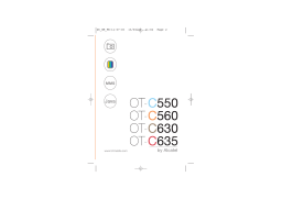 Alcatel OT C630 Manuel utilisateur