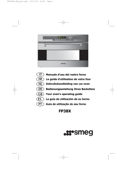 Smeg FP38X Manuel utilisateur