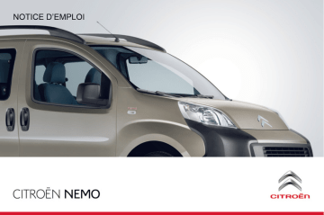 Manuel du propriétaire | CITROEN NEMO 2011 Manuel utilisateur | Fixfr