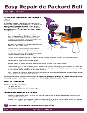 Manuel du propriétaire | Packard Bell IMEDIA 2680 Manuel utilisateur | Fixfr