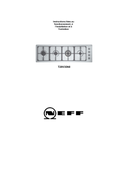 Neff T29V35N0 Manuel utilisateur