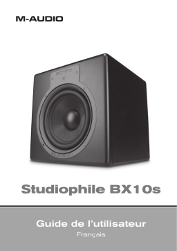 M-Audio BX10s Manuel utilisateur