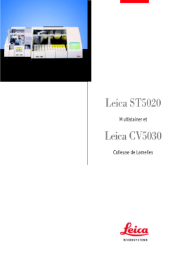 Leica CV5030 Manuel utilisateur