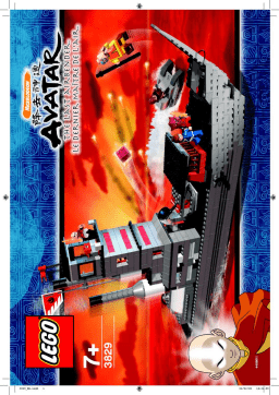 Lego 3829 Fire Nation Ship Manuel utilisateur