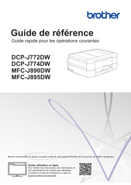 Brother DCP-J774DW Manuel utilisateur