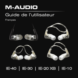 M-Audio IE-20 XB Manuel utilisateur