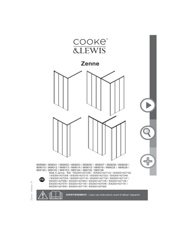 Cooke & Lewis Zenne Mode d'emploi | Fixfr