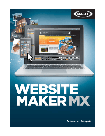 MAGIX Website Maker MX Mode d'emploi | Fixfr