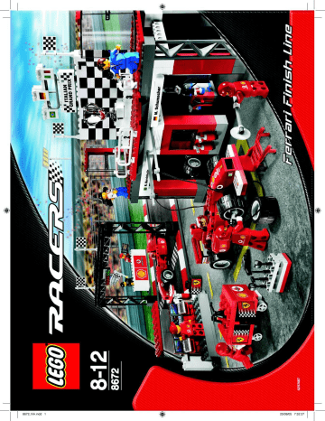 Guide d'installation | Lego 8672 Ferrari Finish Line Manuel utilisateur | Fixfr