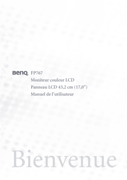 BenQ FP757 V2 Manuel utilisateur