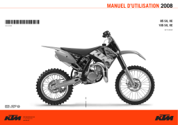 KTM 105 XC Manuel utilisateur