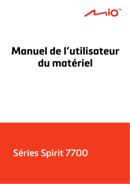 Mio Spirit 7700 LM Manuel utilisateur