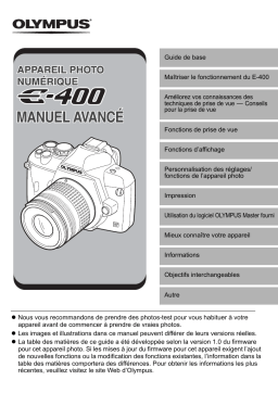 Olympus E-400 Manuel utilisateur