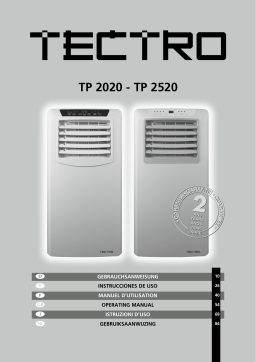 Tectro TP 2520 Climatiseur Manuel utilisateur