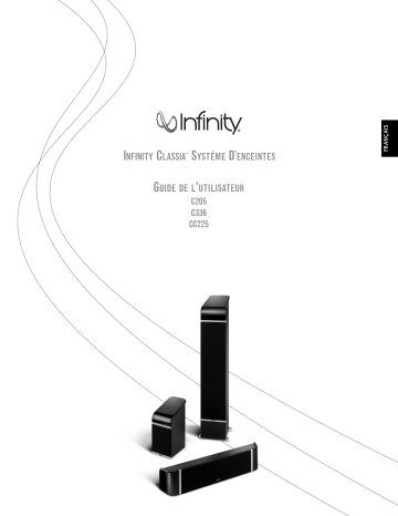 Manuel du propriétaire | Infinity Classia C205 Haut-parleur Manuel utilisateur | Fixfr
