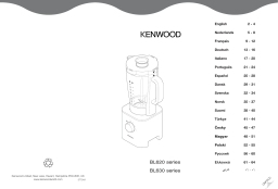 Kenwood BL620 Manuel utilisateur