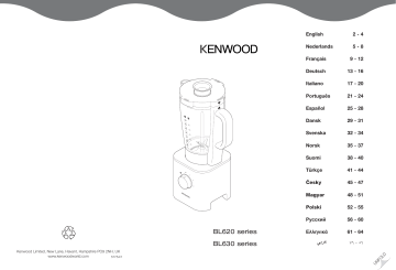 Manuel du propriétaire | Kenwood BL620 Manuel utilisateur | Fixfr