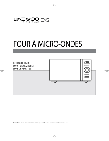 Manuel du propriétaire | Daewoo KOR-6L9RB Manuel utilisateur | Fixfr