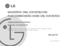 LG MC-807W Manuel du propriétaire