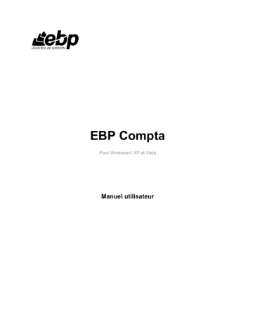Mode d'emploi | EBP Compta v14 Manuel utilisateur | Fixfr