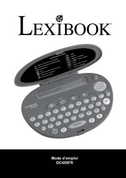 Lexibook DC450FR Manuel utilisateur