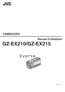 JVC GZ-E205 Manuel utilisateur