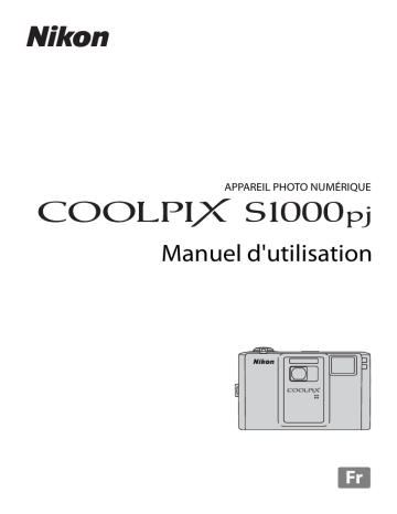 Mode d'emploi | Nikon Coolpix S1000pj Manuel utilisateur | Fixfr