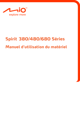 Mio Spirit 380 series Manuel utilisateur