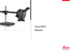 Leica A60S Manuel utilisateur