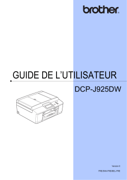 Brother DCP-J925DW Manuel utilisateur