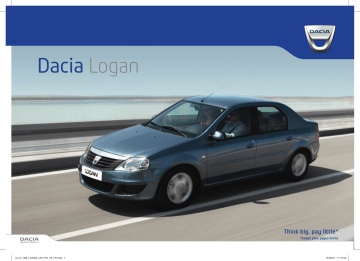 Manuel du propriétaire | Dacia Logan Manuel utilisateur | Fixfr