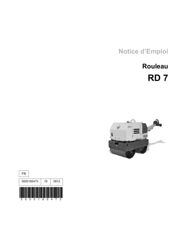 RD7H-S | RD7H-S EU | RD7-RAW | Wacker Neuson RD7H-ES EU Tandem Roller Manuel utilisateur | Fixfr