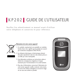 LG Série KP202 Manuel utilisateur