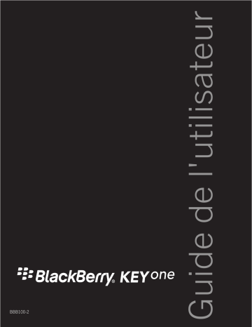 Blackberry KEYone Mode d'emploi | Fixfr