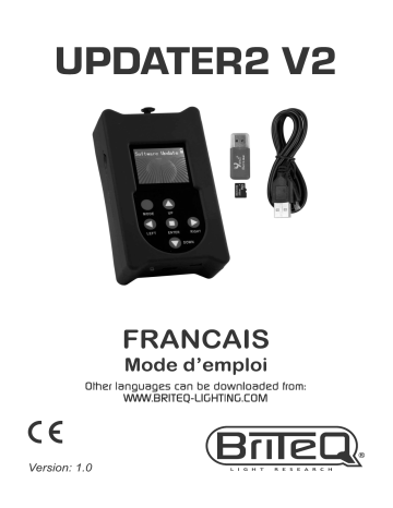 Briteq FIRMWARE UPDATER 2 Manuel du propriétaire | Fixfr