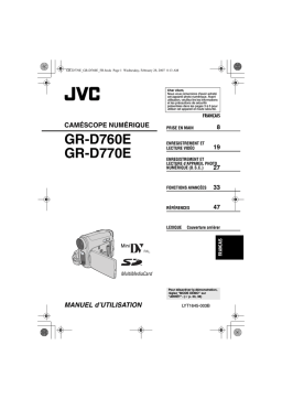 JVC GR D770E Manuel utilisateur