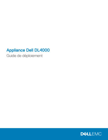 Mode d'emploi | Dell DL4000 storage Manuel utilisateur | Fixfr