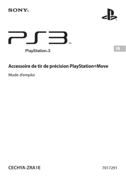 Sony PS3 Accessoire de tir de précision PlayStation Move CECHYA-ZRA1E Mode d'emploi